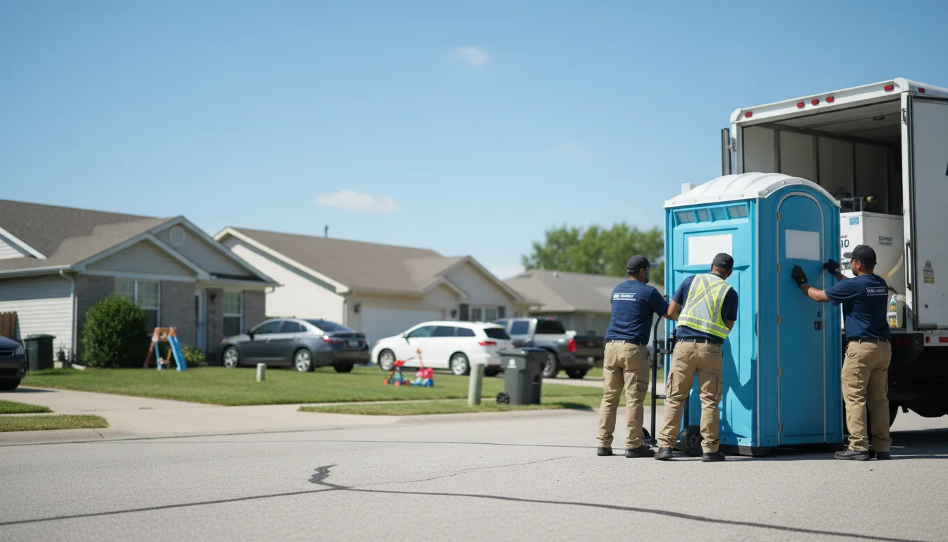 Standard Porta Potty Rentals in West Point, IL near me